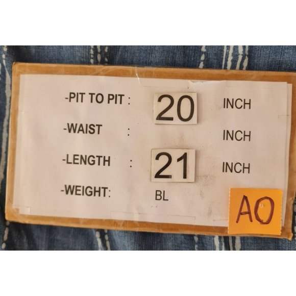 Cloth & Stone Women Size S Basic Blouse Back Full Zip Blue Striped Long SLV. A0P - Picture 6 of 6